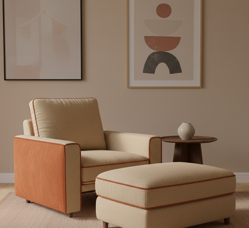 Op maat gemaakte voetenbank